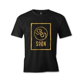 Lord T-Shirt ES-1104 Siyah Soen Logo 2 Erkek T-shirt