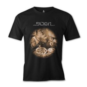 Lord T-Shirt ES-1105 Siyah Soen Tellurian Erkek T-shirt