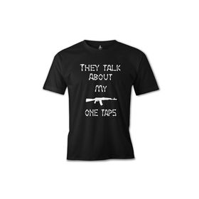 Lord T-Shirt ES-1145 Siyah Counter Strike My One Taps Erkek T-shirt