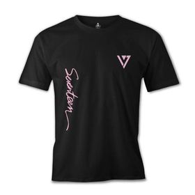 Lord T-Shirt ES-1168 Siyah Seventeen Logo Erkek T-shirt
