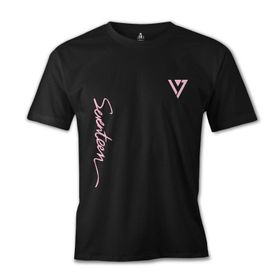 Lord T-Shirt ES-1168 Siyah Seventeen Logo Erkek T-shirt