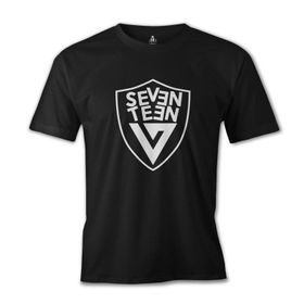 Lord T-Shirt ES-1169 Siyah Seventeen Logo Arma Erkek T-shirt