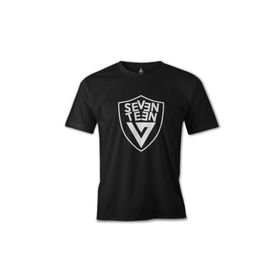 Lord T-Shirt ES-1169 Siyah Seventeen Logo Arma Erkek T-shirt