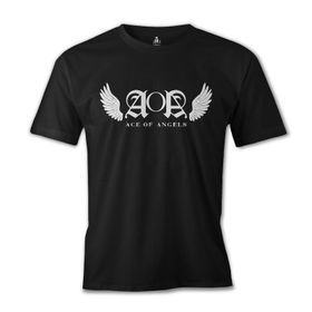 Lord T-Shirt ES-1170 Siyah AOA - Wings Erkek T-shirt