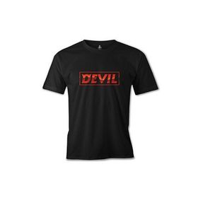 Lord T-Shirt ES-1175 Siyah Super Junior Devil Erkek T-shirt