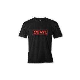 Lord T-Shirt ES-1175 Siyah Super Junior Devil Erkek T-shirt