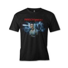 Lord T-Shirt ES-1178 Siyah Prison Break Night Erkek T-shirt