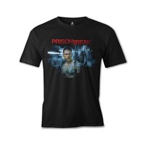 Lord T-Shirt ES-1178 Siyah Prison Break Night Erkek T-shirt