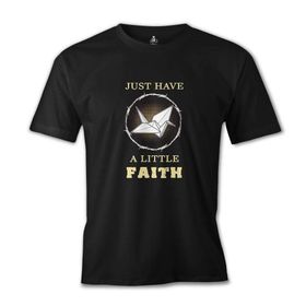 Lord T-Shirt ES-1180 Siyah Prison Break Little Faith Erkek T-shirt