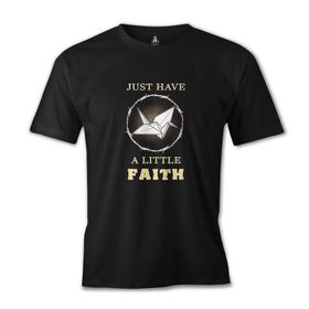Lord T-Shirt ES-1180 Siyah Prison Break Little Faith Erkek T-shirt