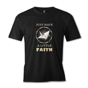 Lord T-Shirt ES-1180 Siyah Prison Break Little Faith Erkek T-shirt