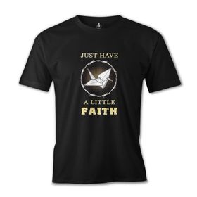 Lord T-Shirt ES-1180 Siyah Prison Break Little Faith Erkek T-shirt