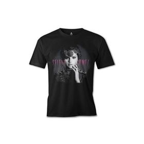 Lord T-Shirt ES-1235 Siyah Selena Gomez Stars Dance Erkek T-shirt