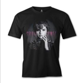 Lord T-Shirt ES-1235 Siyah Selena Gomez Stars Dance Erkek T-shirt