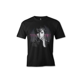 Lord T-Shirt ES-1235 Siyah Selena Gomez Stars Dance Erkek T-shirt