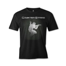 Lord T-Shirt ES-1276 Siyah Counter Strike Yin Erkek T-shirt