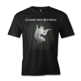Lord T-Shirt ES-1276 Siyah Counter Strike Yin Erkek T-shirt