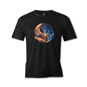 Lord T-Shirt ES-1276 Siyah Counter Strike Yin Erkek T-shirt