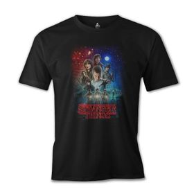 Lord T-Shirt ES-1284 Siyah Stranger Things Moonlight Erkek T-shirt