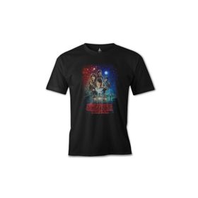 Lord T-Shirt ES-1284 Siyah Stranger Things Moonlight Erkek T-shirt