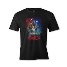 Lord T-Shirt ES-1284 Siyah Stranger Things Moonlight Erkek T-shirt