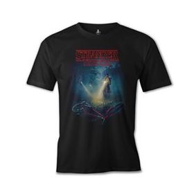 Lord T-Shirt ES-1285 Siyah Stranger Things Bicycle Erkek T-shirt
