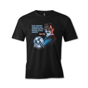 Lord T-Shirt ES-1286 Siyah Tesla Impossible Erkek T-shirt