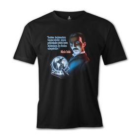 Lord T-Shirt ES-1286 Siyah Tesla Impossible Erkek T-shirt