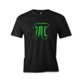 Lord T-Shirt ES-1307 Siyah Matematik Pi 10 Erkek T-shirt