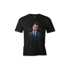 Lord T-Shirt ES-1319 Siyah Sherlock Holmes James Moriarty Erkek T-shirt