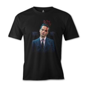 Lord T-Shirt ES-1319 Siyah Sherlock Holmes James Moriarty Erkek T-shirt