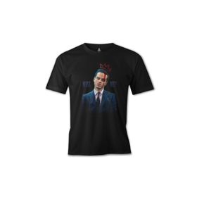 Lord T-Shirt ES-1319 Siyah Sherlock Holmes James Moriarty Erkek T-shirt