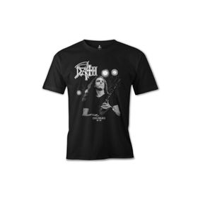 Lord T-Shirt ES-1325 Siyah Death Chuck Schuldiner Erkek T-shirt