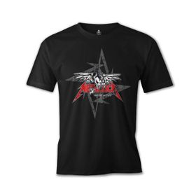 Lord T-Shirt ES-1333 Siyah Metallica Seek And Destroy Logo Erkek T-shirt