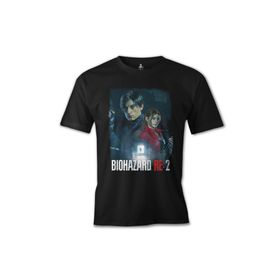 Lord T-Shirt ES-1351 Siyah Resident Evil Biohazard Erkek T-shirt