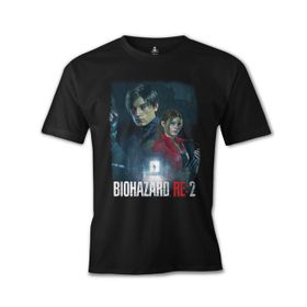 Lord T-Shirt ES-1351 Siyah Resident Evil Biohazard Erkek T-shirt