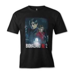 Lord T-Shirt ES-1351 Siyah Resident Evil Biohazard Erkek T-shirt