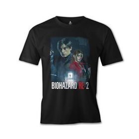 Lord T-Shirt ES-1351 Siyah Resident Evil Biohazard Erkek T-shirt