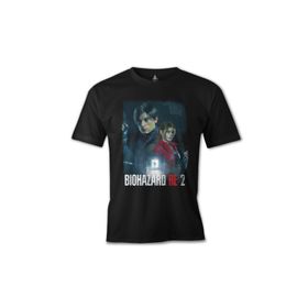 Lord T-Shirt ES-1351 Siyah Resident Evil Biohazard Erkek T-shirt