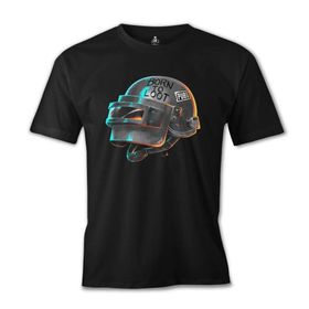 Lord T-Shirt ES-1358 Siyah Pubg Loot Erkek T-shirt