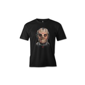 Lord T-Shirt ES-1362 Friday the 13 Jason Voorhees Siyah Erkek T-Shirt