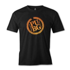 Lord T-Shirt ES-1363 Siyah Pubg Chicken Dinner Erkek T-shirt