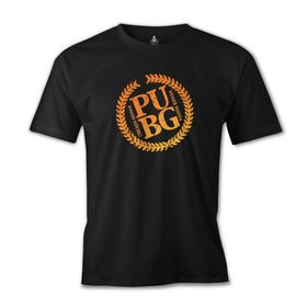 Lord T-Shirt ES-1363 Siyah Pubg Chicken Dinner Erkek T-shirt