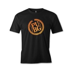 Lord T-Shirt ES-1363 Siyah Pubg Chicken Dinner Erkek T-shirt