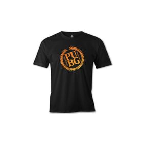 Lord T-Shirt ES-1363 Siyah Pubg Chicken Dinner Erkek T-shirt