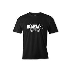 Lord T-Shirt ES-1386 Siyah Rainbow Six Pro Erkek T-shirt