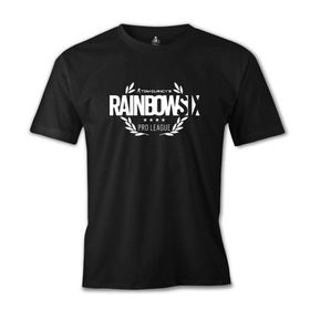 Lord T-Shirt ES-1386 Siyah Rainbow Six Pro Erkek T-shirt