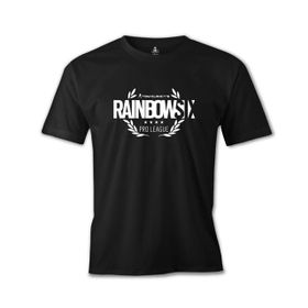 Lord T-Shirt ES-1386 Siyah Rainbow Six Pro Erkek T-shirt