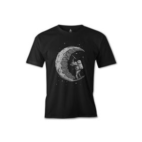 Lord T-Shirt ES-1391 Siyah Space Construction Erkek T-shirt