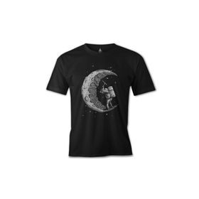 Lord T-Shirt ES-1391 Siyah Space Construction Erkek T-shirt